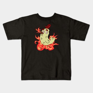 Cooper the Fire Breathing Chick Kids T-Shirt